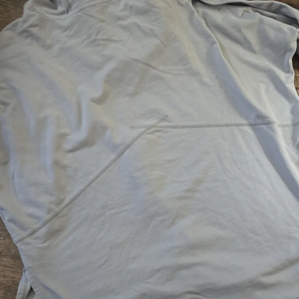 THE NORTH FACE Women's Light Gray Hoodie Long Sleeve Sz‎ XL